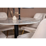 Estelle, Velvet Deluxe Rund matgrupp