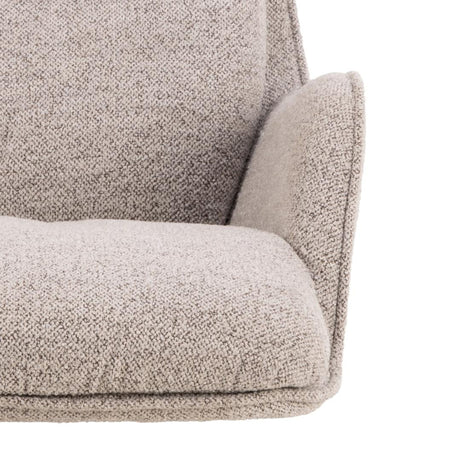 Belleville Loungefåtölj Monza tyg Beige