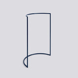 Colour Rack C-form 112 × 54,5 × 150 cm Klädställning Steel blue
