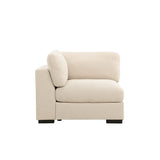 Salerno Hörnsoffa Beige, Vänster Hörndel