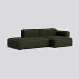 Mags Soft 2,5-sits, kombination 3 höger Soffa Maglia Dark green, Fast