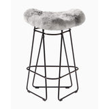 Iceland 65 cm Barstol Shorn Grey