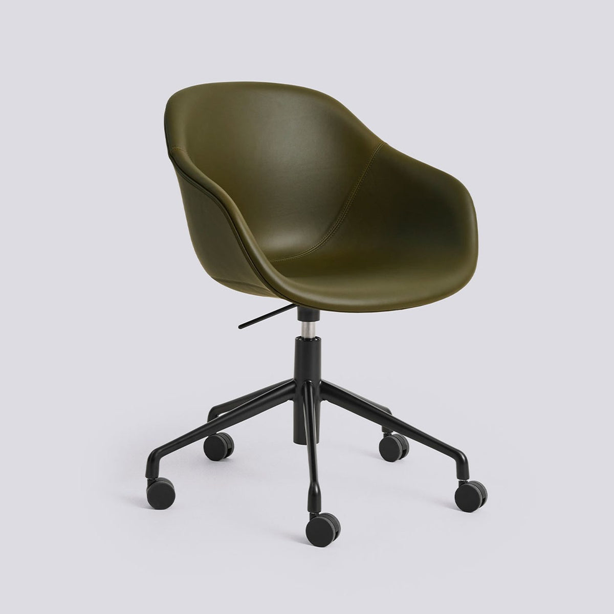 AAC 253 Kontorsstol Sense Forest, Black – pulverlackerad aluminium
