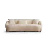 Siena Cream Bouclette (230 x 75 x 94 cm) Cream 3-sitssoffa