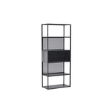 Santiago Hylla Svart, 80 x 185