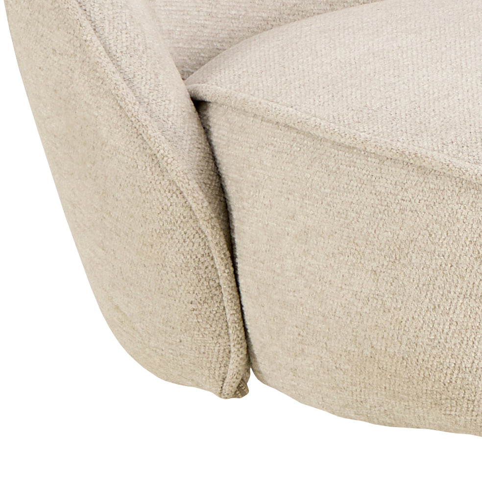 Carlton Matstol Apia tyg Beige
