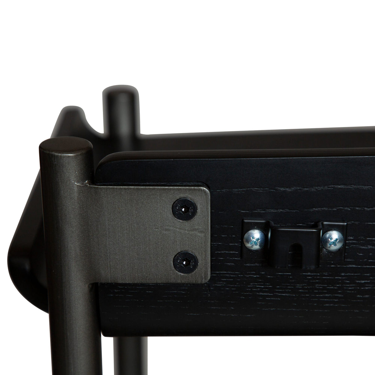 Friyay Set om 4 Hylla Black Ash