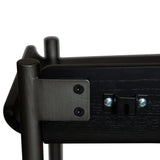 Friyay Set om 4 Hylla Black Ash