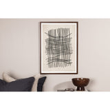 Linjekonst Poster Beige, 30 x 40 cm