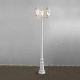 Firenze 3-arm E27 2.2m Lyktstolpe Vit