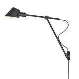Stay Svart Vägglampa