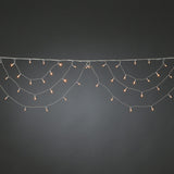 3 bågar 184 amber LED Ljusslinga Ute