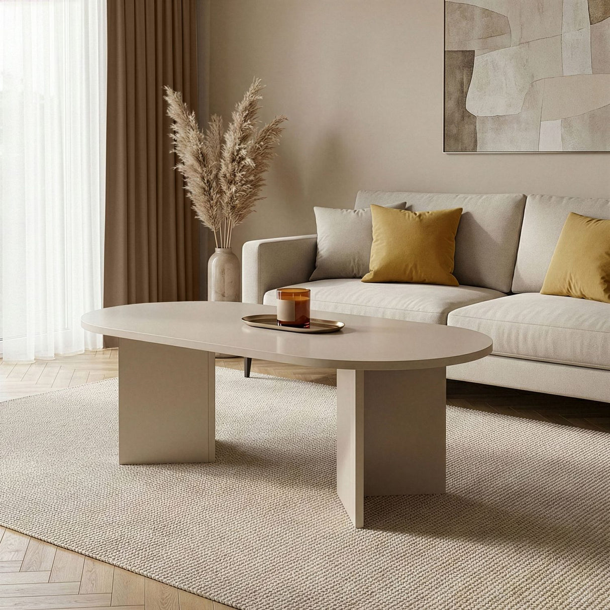 Muscat (119 x 40 x 60 cm) Soffbord Mink