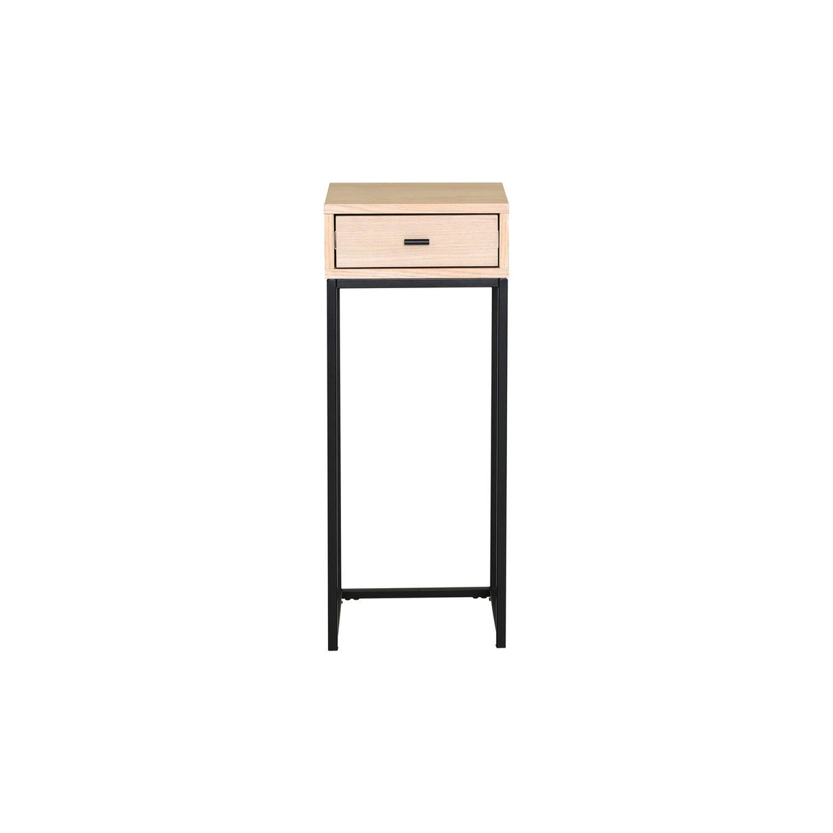 Regal Sängbord Vitpigmenterad Ek, 75 cm
