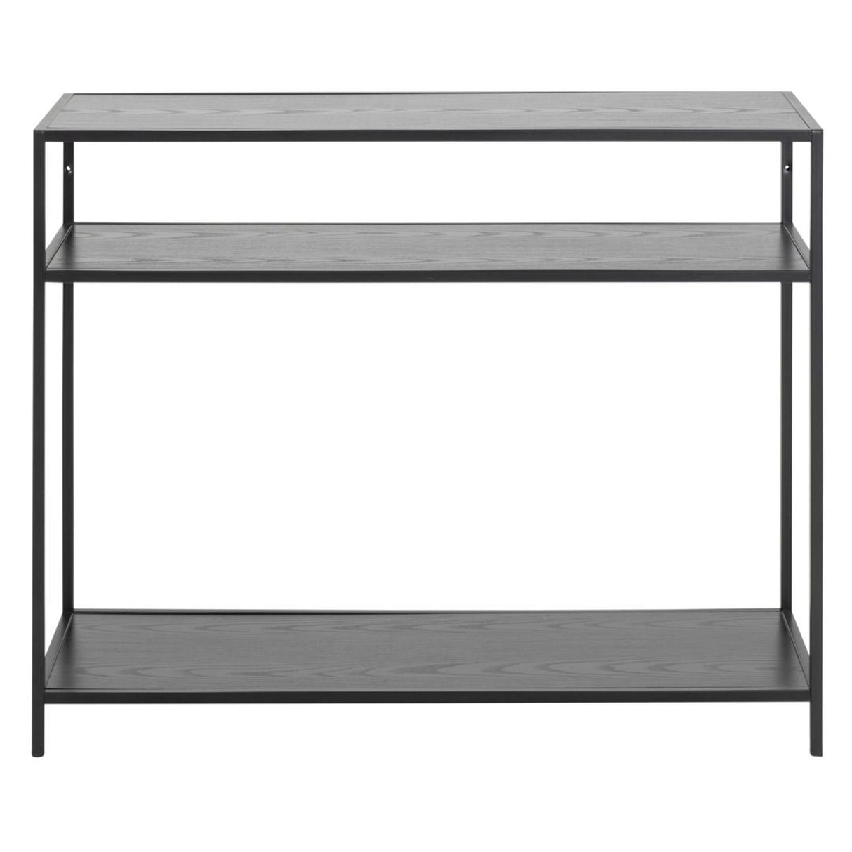 Seaford Konsolbord 79x100x35 cm Svart aska