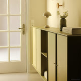 Savannah Quadrant-skänk Oliv