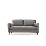 Verona (175 x 90 x 70 cm) 2-sitssoffa Ljusgrå