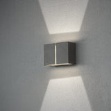 Pavia HP-LED 4x3W Vägglampa Ute Mörkgrå