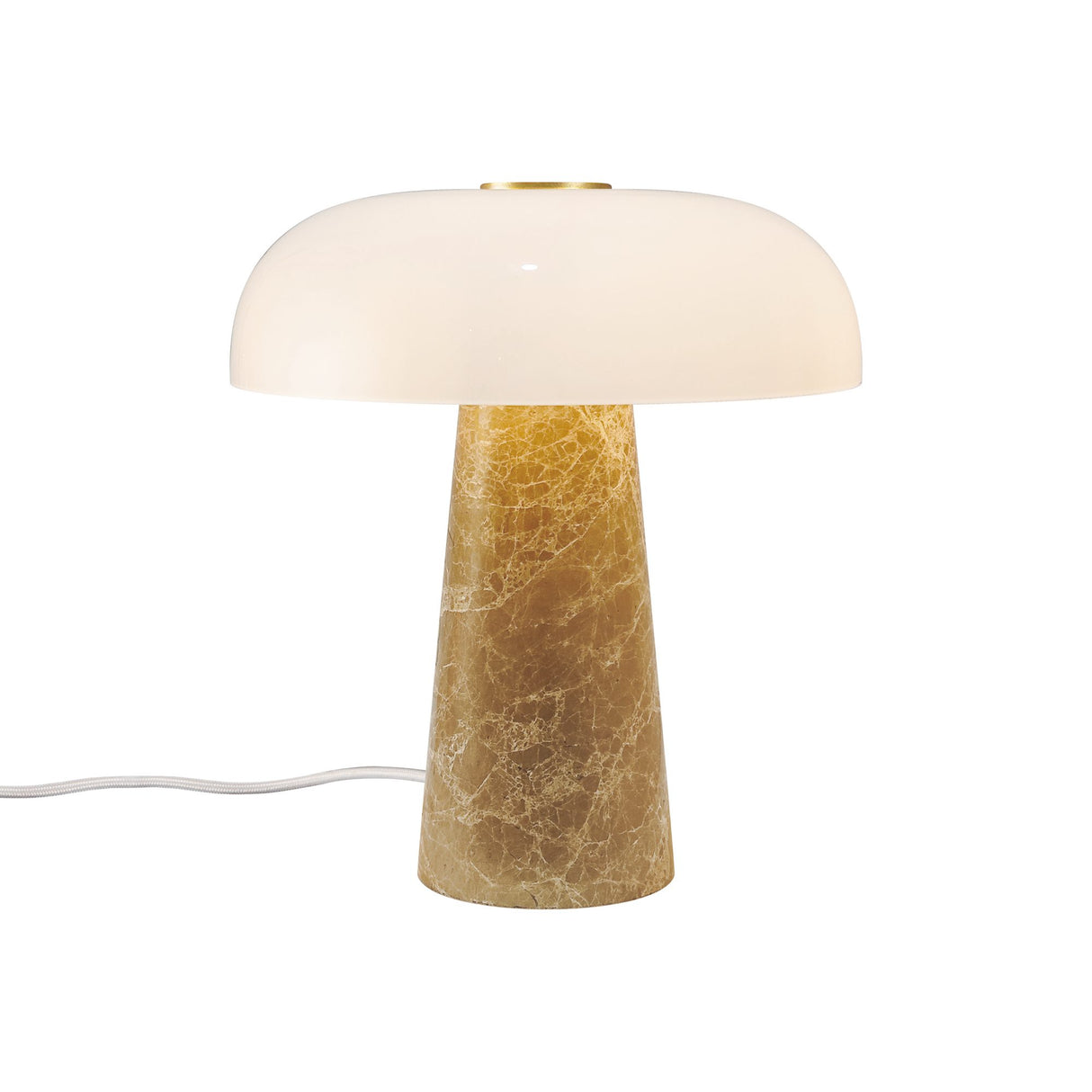 Glossy Bordslampa Beige