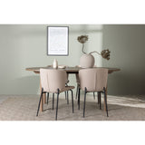 Andy, Modesto Oval matgrupp Beige,Svart, Natur, 180 x 90
