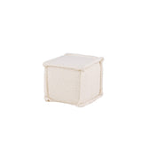 Castine Sittpuff Vit, Polyester
