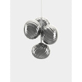 Whirl Ljuskrona Silver
