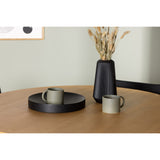 Yakidon, Kenth Rund matgrupp Svart, Brun, ⌀120