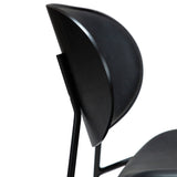 Clementina Stol Raven Black, Black Ash