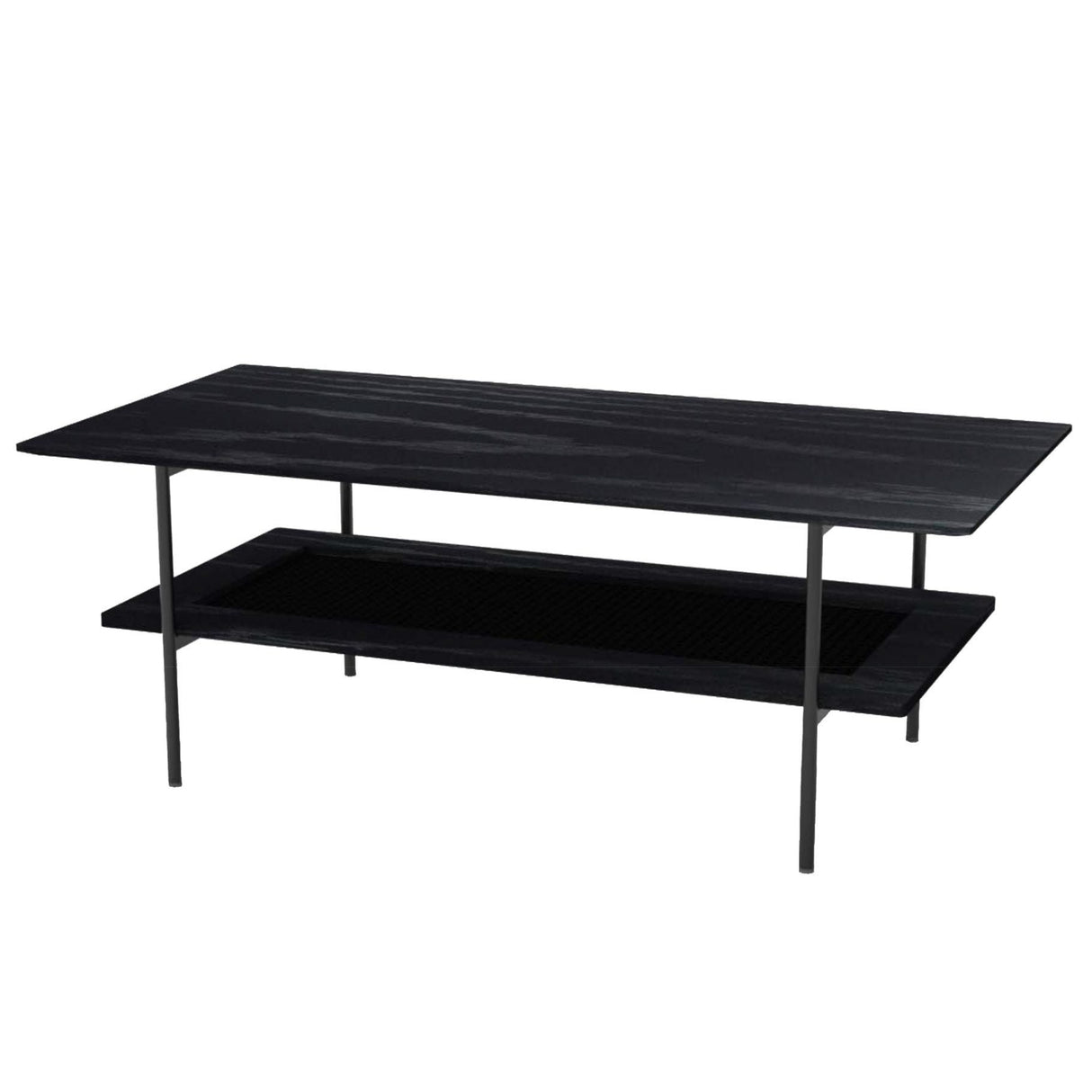 Segmento Soffbord Svart, 55x110 cm
