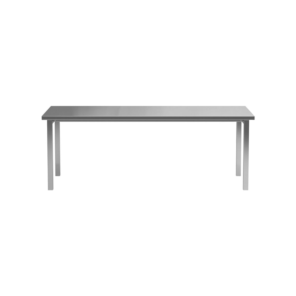 Cilo Rektangulärt matbord Silver