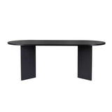 Sandy Matbord Wood Black