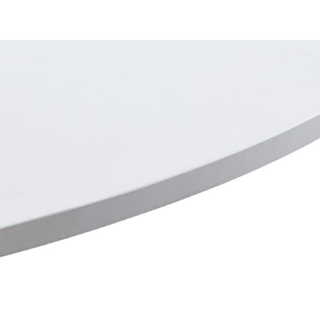 Accento Ø120 cm Matbord Vit