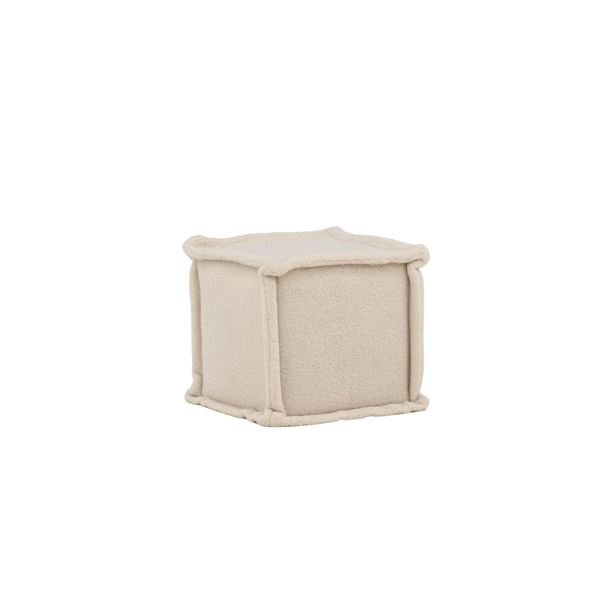 Castine Sittpuff Vit, Fleece