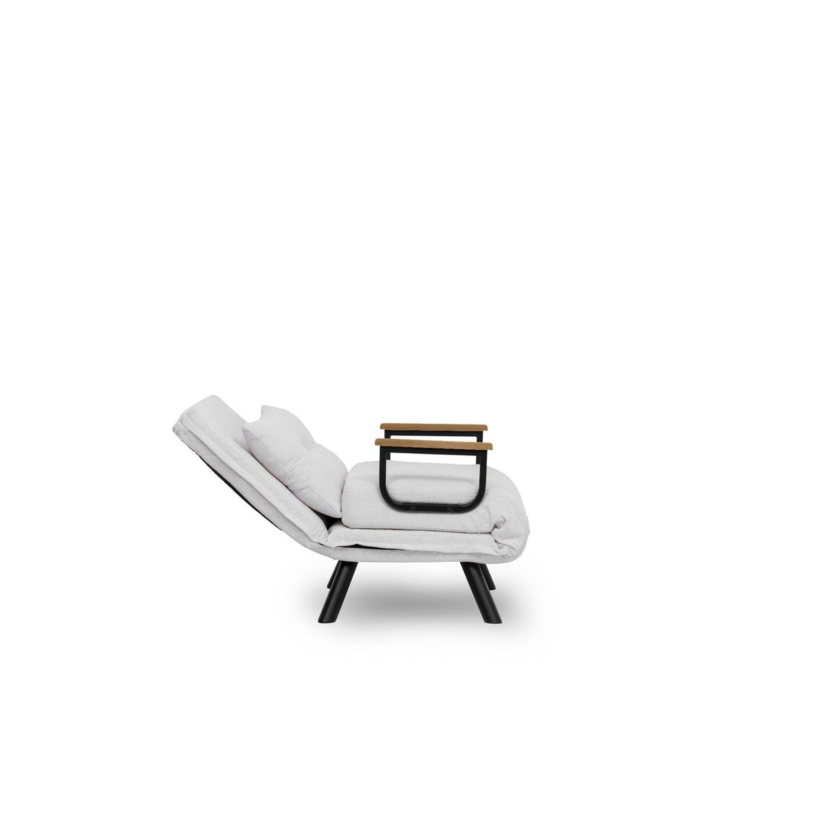 Freetown Single (26 x 120 x 60 cm) 1-sits bäddsoffa Vit