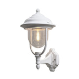 Parma E27 Vägglampa Ute Upp, Vit