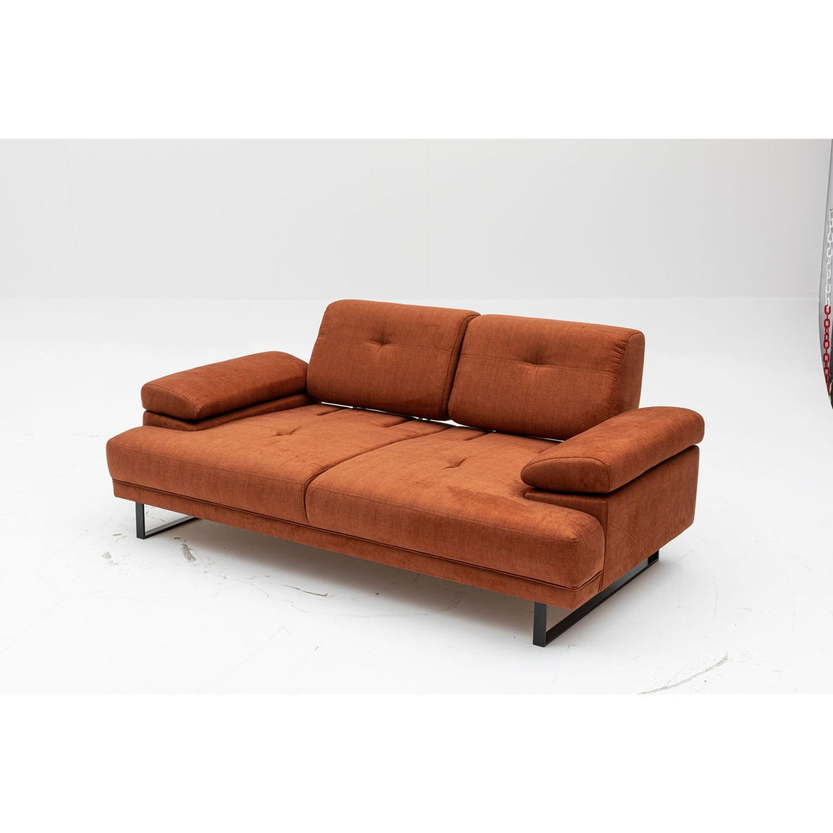 Kingston (199 x 99 x 83 cm) 2-sits bäddsoffa Orange
