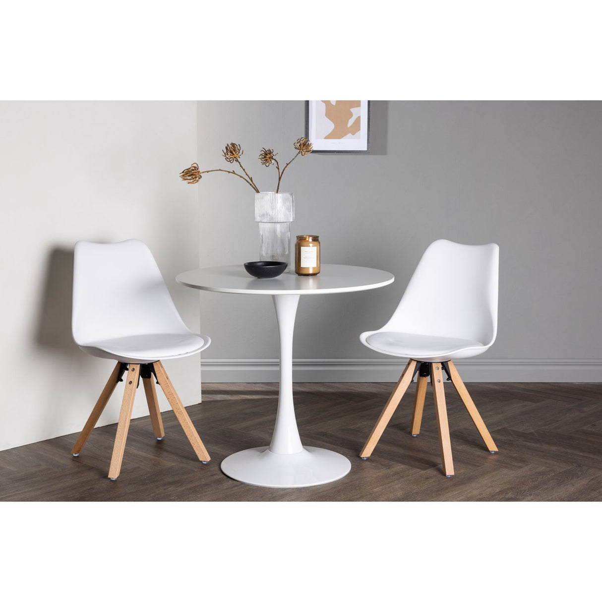 Hamden, Zeno Rund matgrupp Natur, vit, Vit, ⌀80