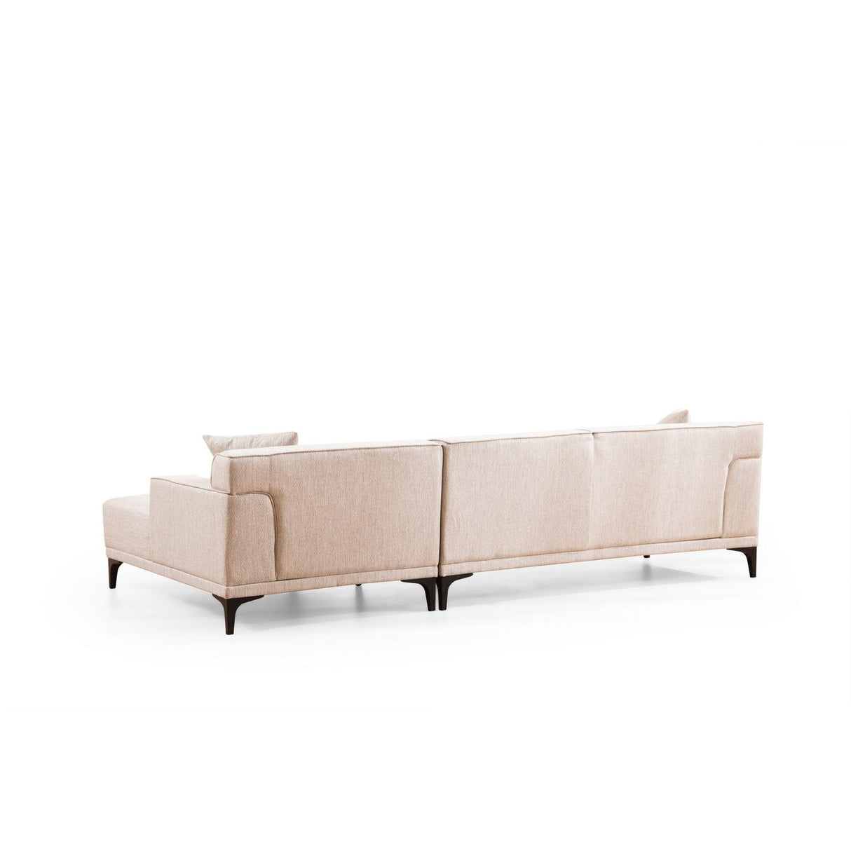Tbilisi Corner (165 x 90 x 110 cm) Hörnsoffa Vit, Höger