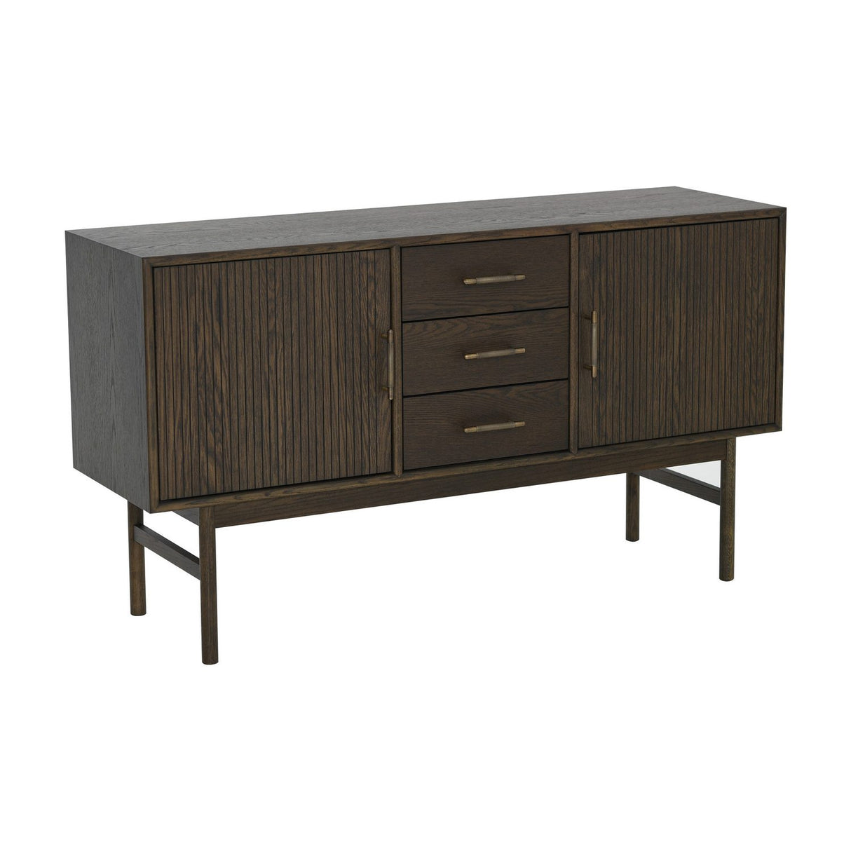 Lyon Sideboard Brunlackad Ekfaner