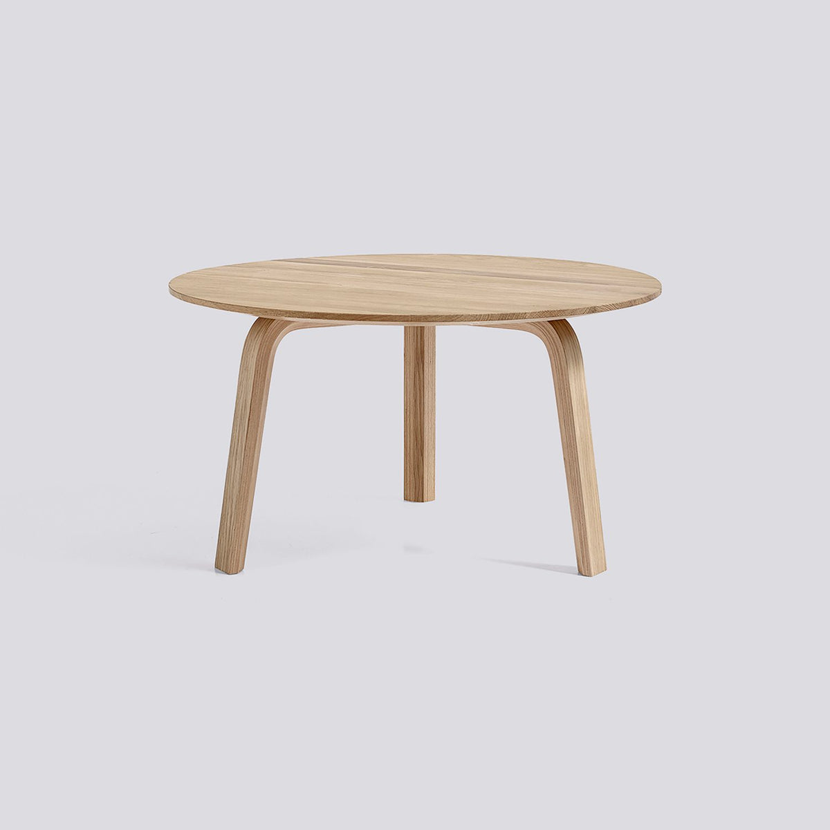 Bella Ø60 × H32 cm Soffbord ek med vattenbaserad lack