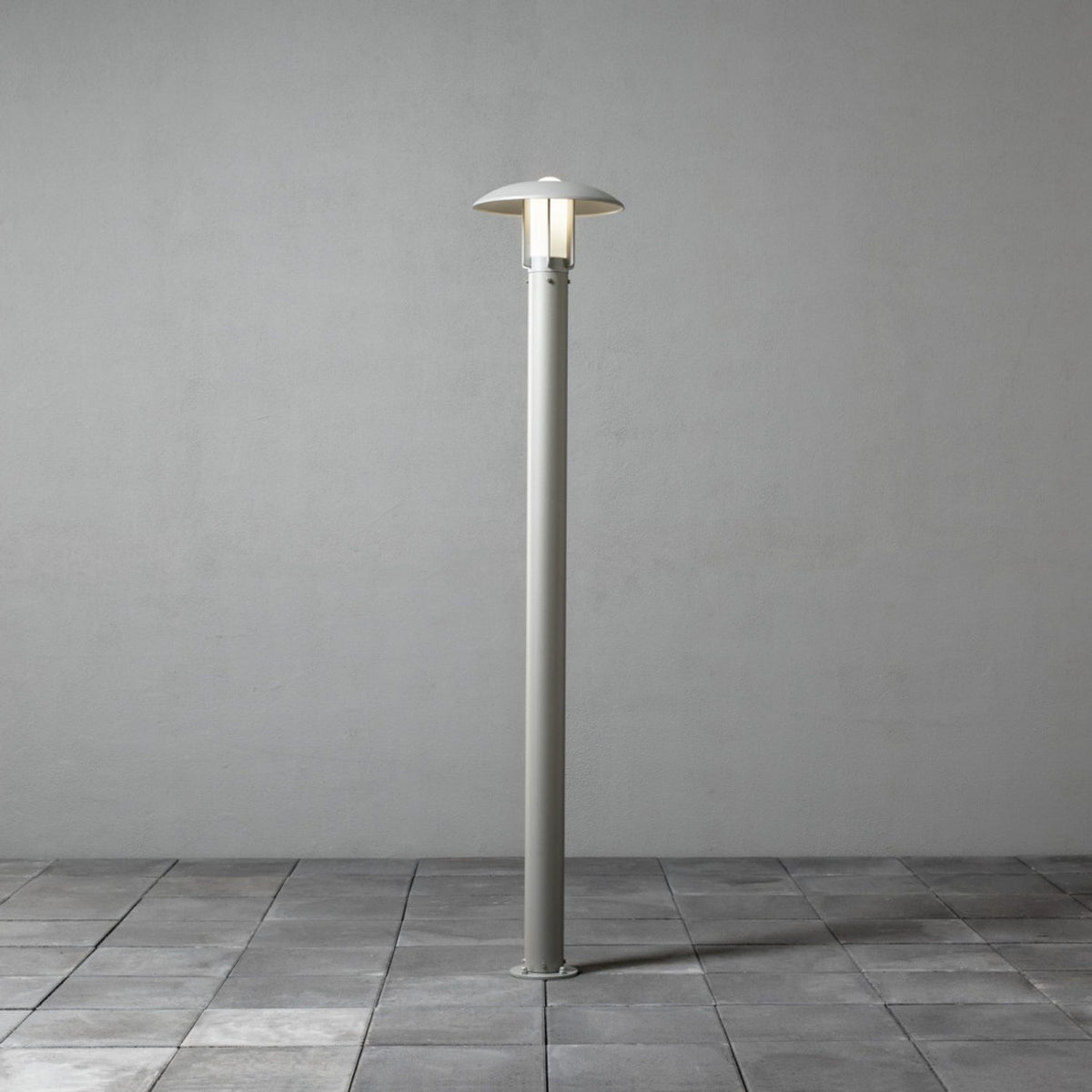 Heimdal 2m E27 Lyktstolpe Aluminium