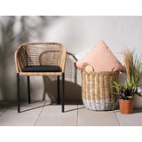 Delta Karmstol Svart/Teddy Black Natur