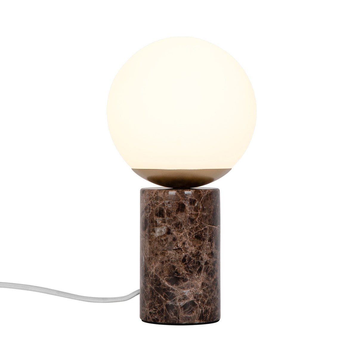 Lilly Marble Bordslampa Brun