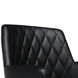 Rombo Stol Black Art.Leather