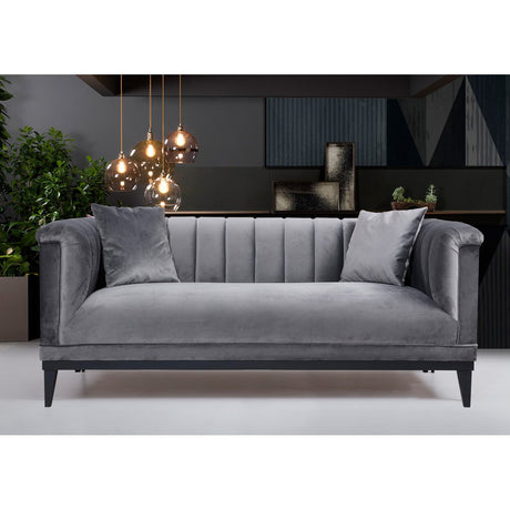 Trendy (190 x 79 x 89 cm) Mörkgrå 2-sitssoffa