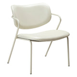 Zed Loungefåtölj Bone White