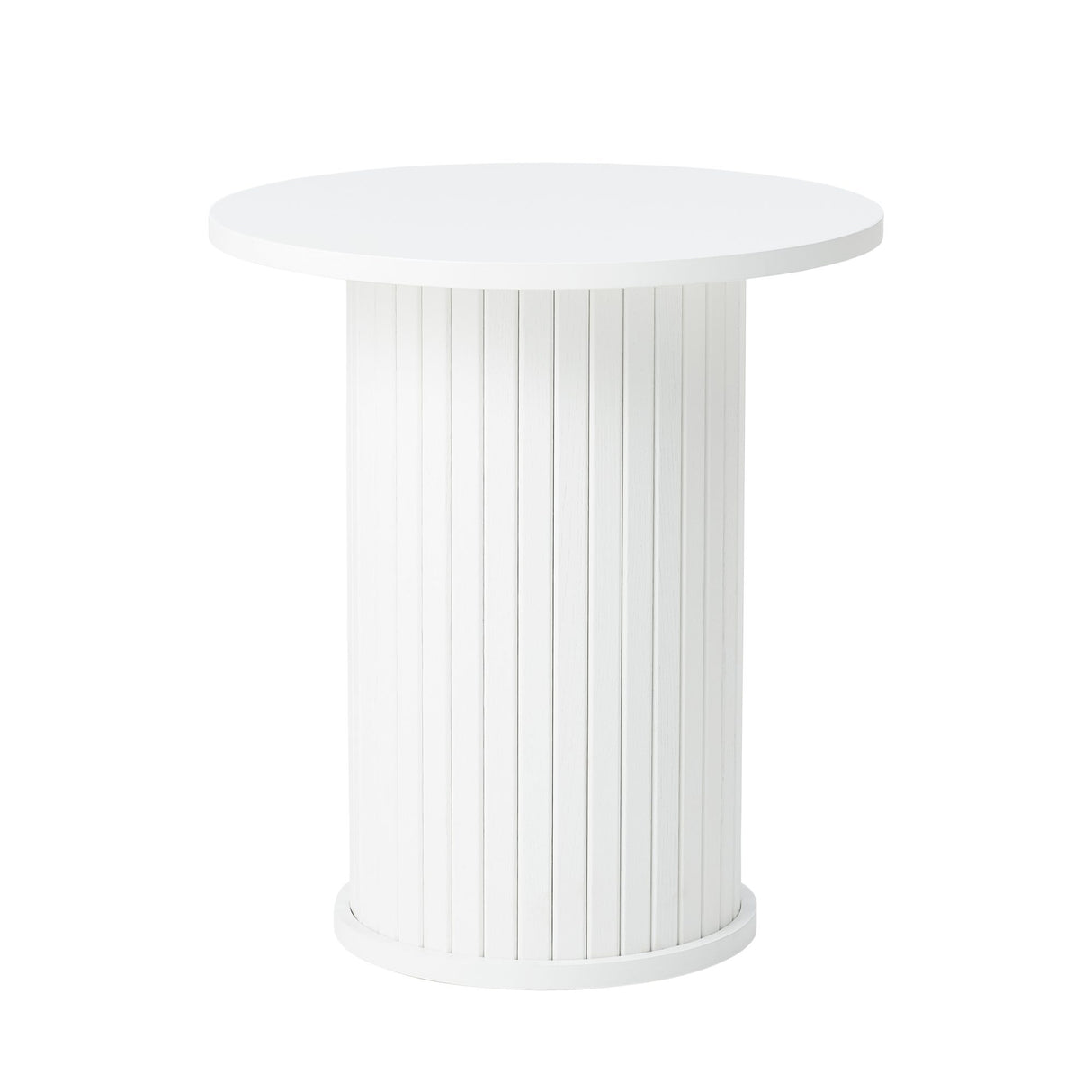 Accento Ø50 cm Sidobord Vit