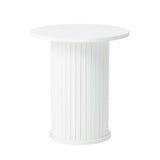 Accento Ø50 cm Sidobord Vit
