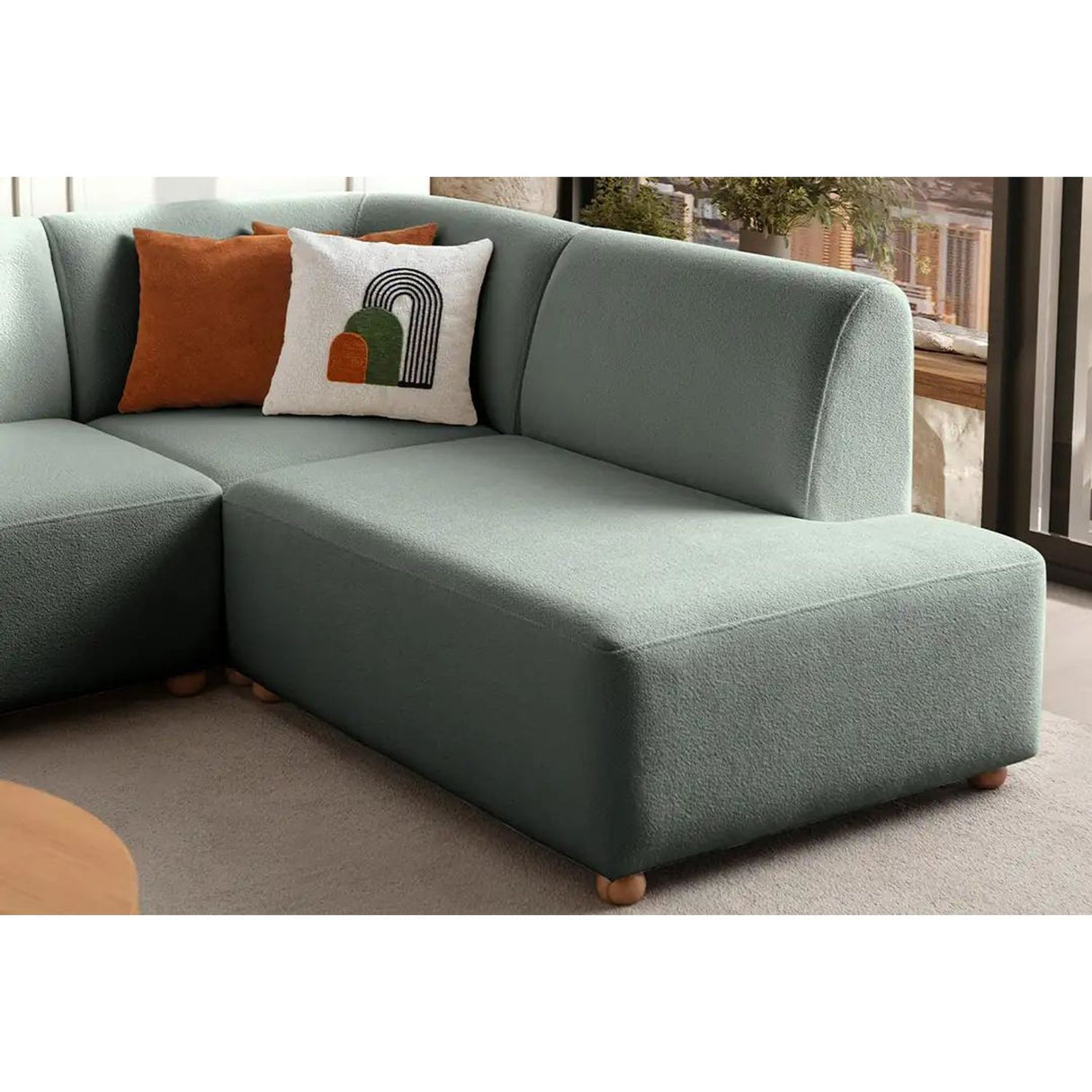 Zin Divansoffa Sea Green, Höger