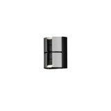 Vidar 2x5W LED Svart/Silver Vägglampa Ute